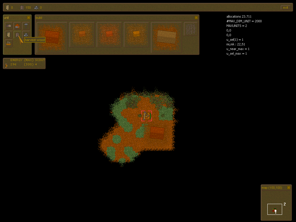 screenshot of evo
